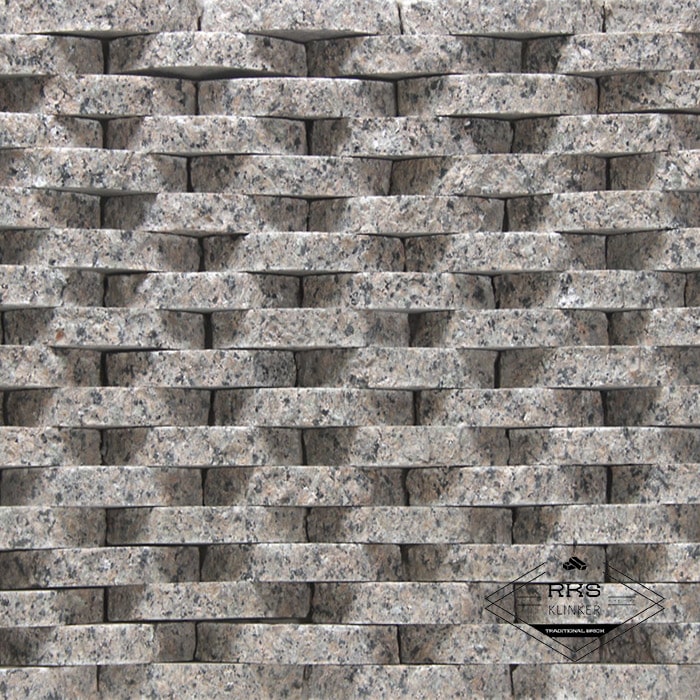 Фасадный камень Плетёнка — Гранит Межиричский в Саратове